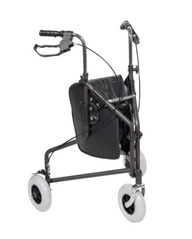 Περιπατητήρας Rollator Δέλτα Γκρι 3τροχος