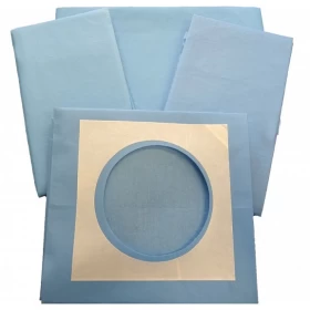Χειρουργικά πεδία αδιάβροχα 2ply 50X60 cm με οπή Soft-care