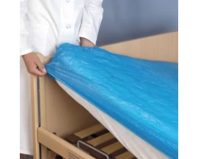 Κάλυμμα στρώματος νάιλον αδιάβροχο μπλέ 210cm x 90cm (10τμχ)