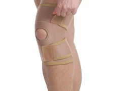 Επιγονατίδα Neoprene Ανοικτή Με Μπανέλες Μπέζ KING SIZE AC-1054B