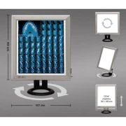 Διαφανοσκόπιο Επιτραπέζιο Μονό SLIM LED WEIKO