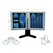 Διαφανοσκόπιο Επιτραπέζιο Διπλό SLIM LED WEIKO 